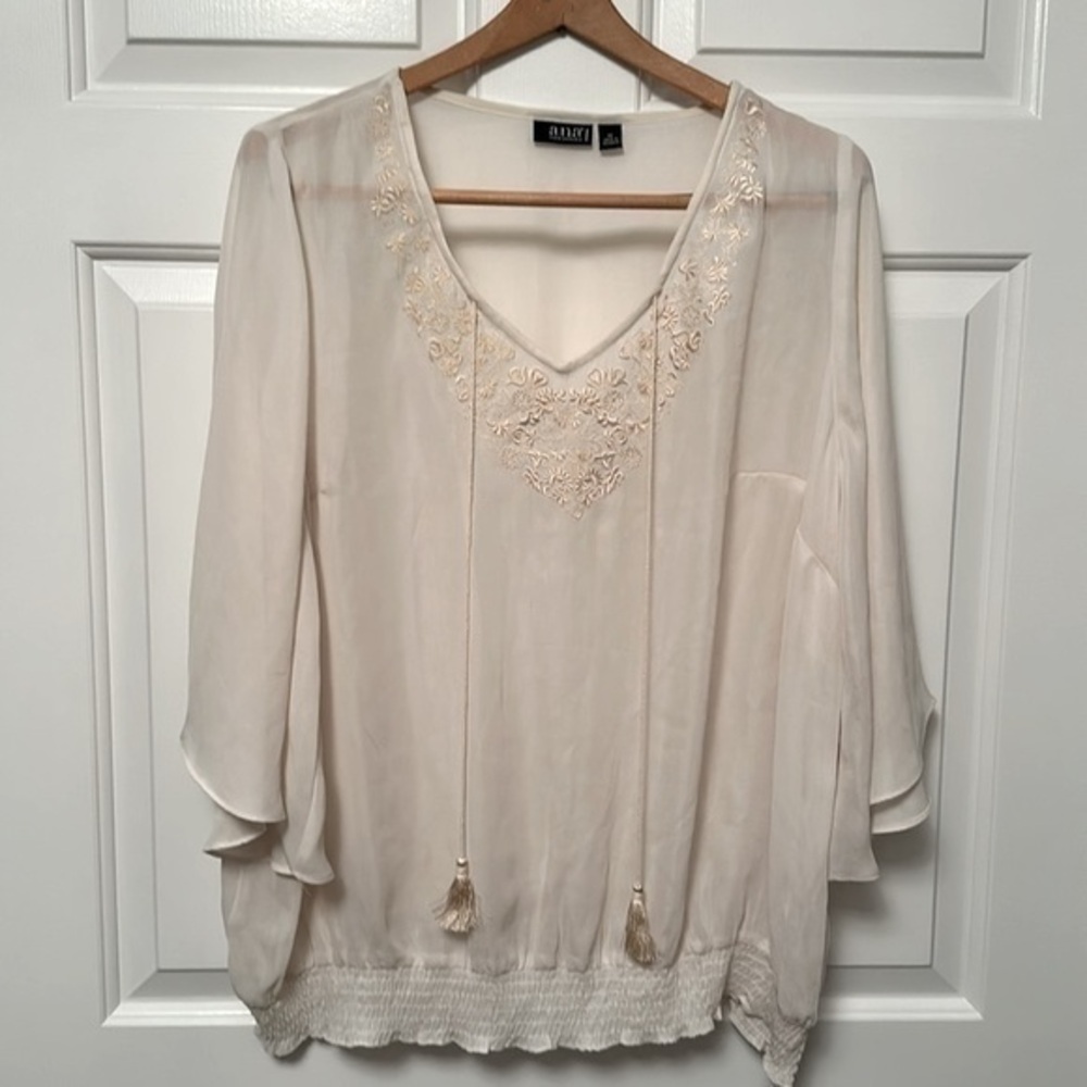 Boho Flutter Sleeve Top